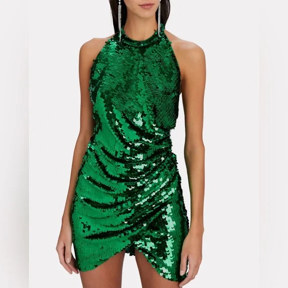 green emerald velvet dress Amazon.com: Acelitt Sexy Halter Neck Backless Bodycon Dresses for Women  Date Night Short Summer Dress Green Large : Clothing, Shoes & Jewelry